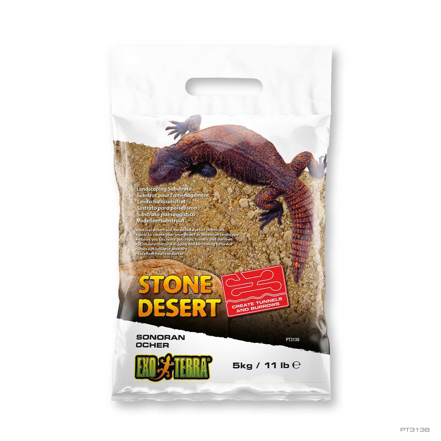Exo Terra - stone desert substraat sonoran ocher 5kg