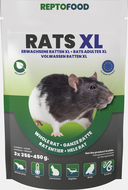 Reptofood - Rats XL 356-450gr