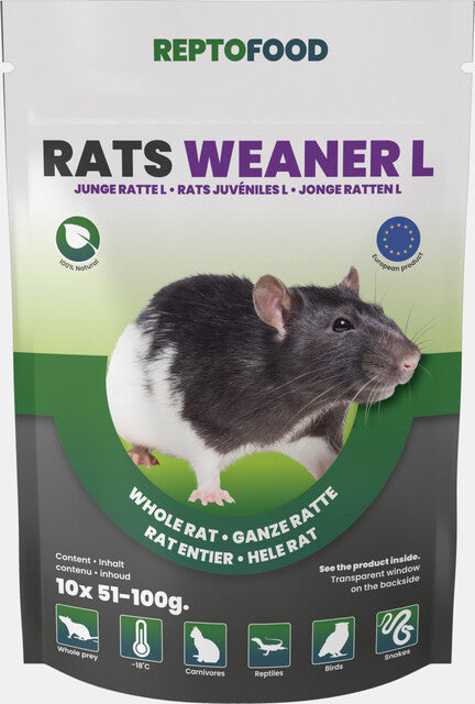 Reptofood - Rats Weaner L 51-100gr