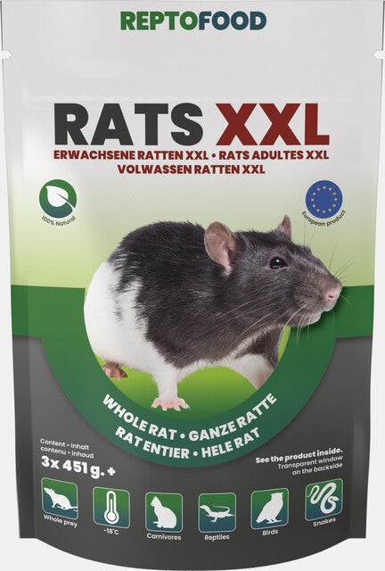 Reptofood - Rats XXL 451-550gr