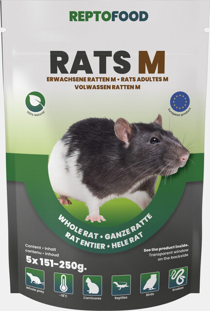 Reptofood - Rats M 151-200gr