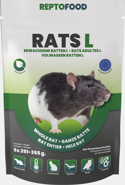 Reptofood - Rats L 251-355gr