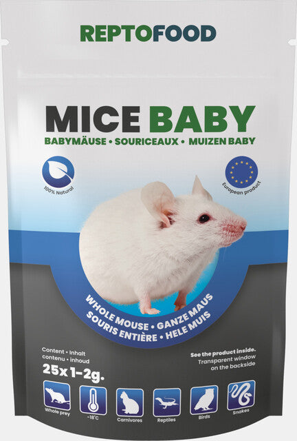 Reptofood - Mice Baby 1-2gr