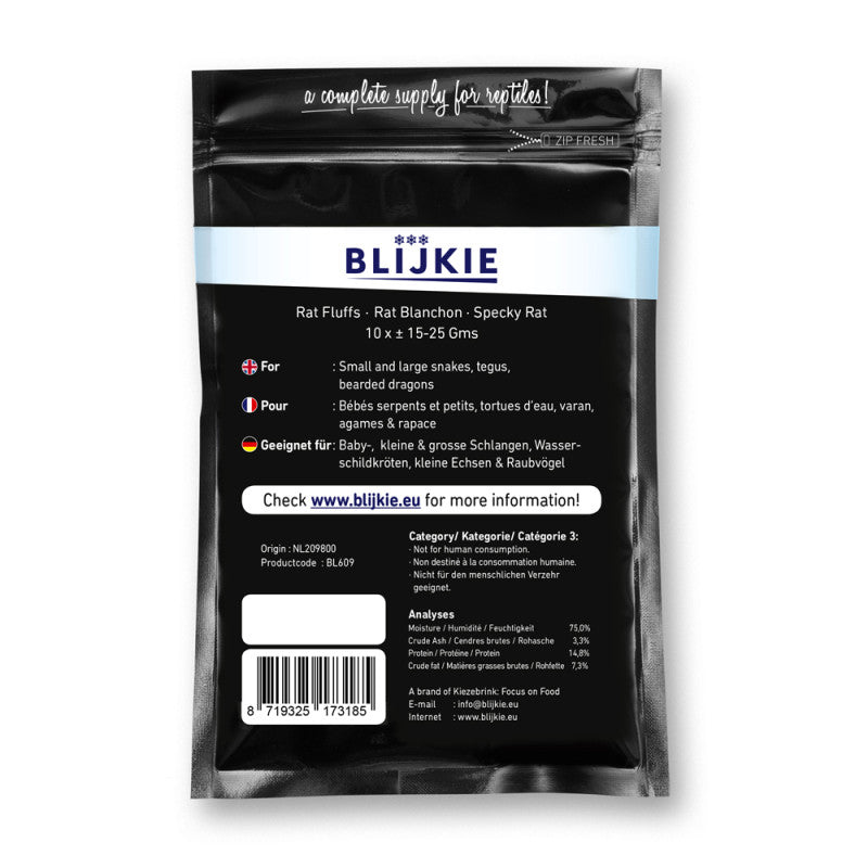 Blijkie - Rat Fluffs 15-25gr.