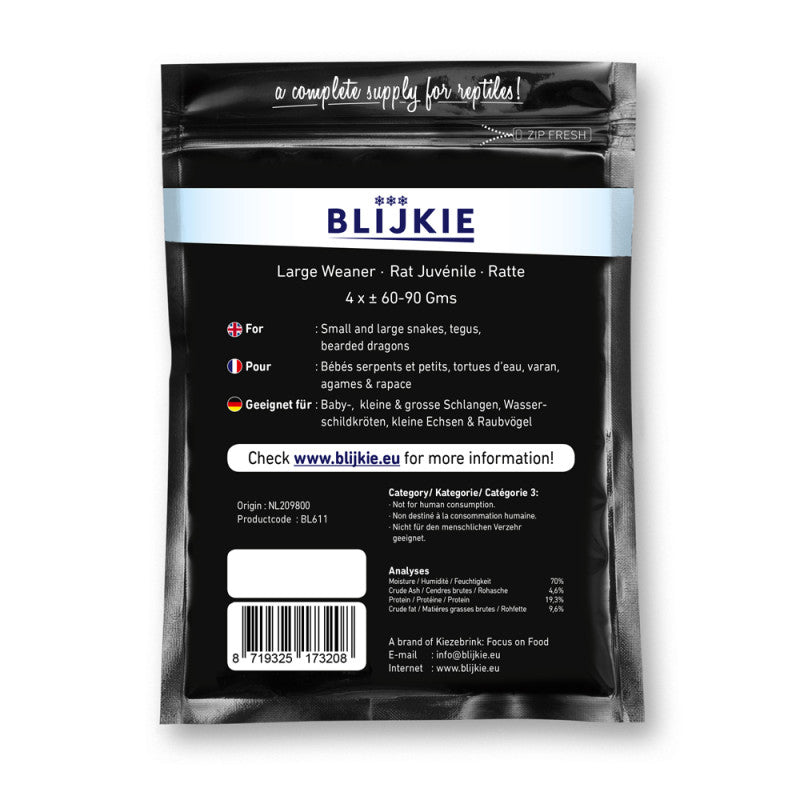 Blijkie - Large Weaner 60-90gr.