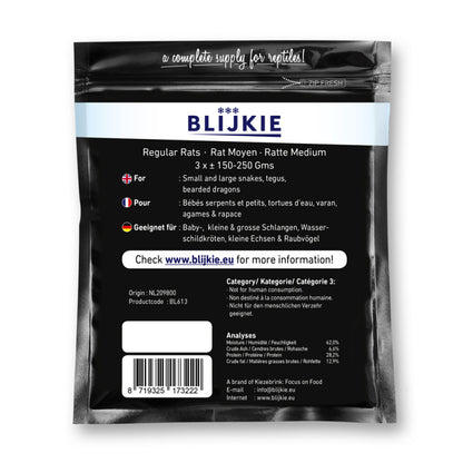 Blijkie - Regular Rats 150-250gr.