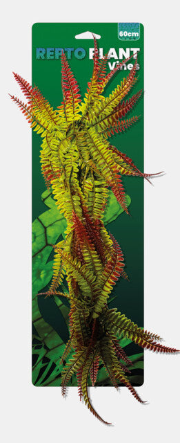 Repto - Plant Vines Red/Green Fern 60CM