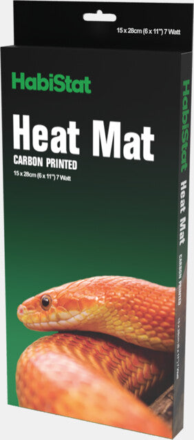 Habistat - Heat Mat Carbon Printed 15 X 28cm 7W