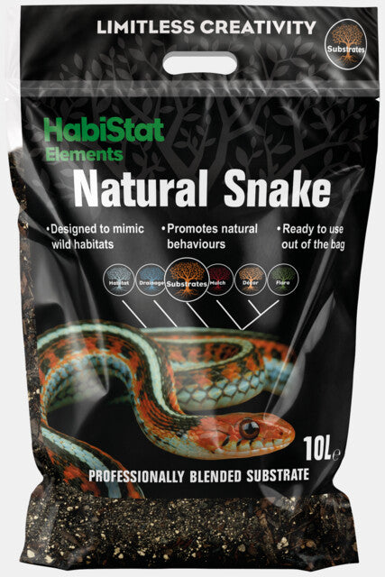 Habistat - Natuurlijk Slangensubstraat 10L