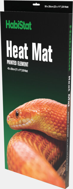 Habistat - Heat Mat Carbon Printed 59 x 28cm 28W
