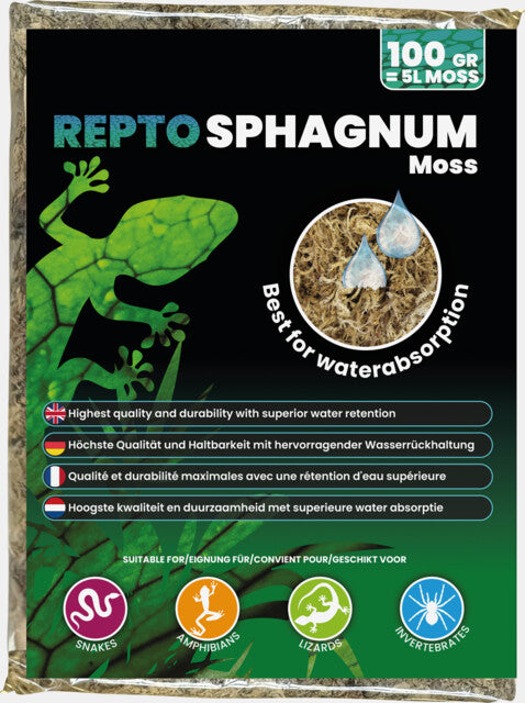 Repto - Sphagnum Moss 100gr