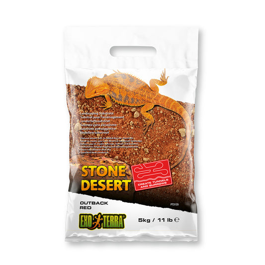 Exo Terra -  stone desert substraat outback red 5kg