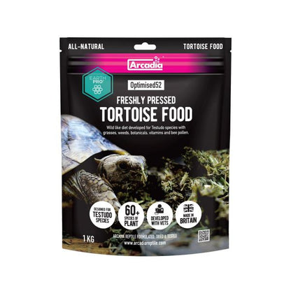 Arcadia - EarthPro Optimised52 Tortoise Food 1KG